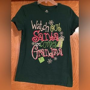 Ladies Christmas t shirt